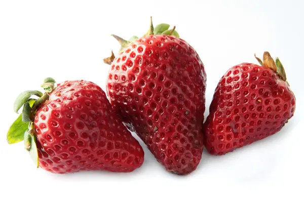 Leckere, leckere Erdbeeren — Stockfoto