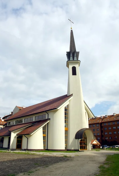 Moderna katolska kyrkan Sud i krakow — Stockfoto