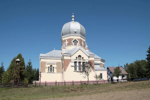Ortodokse kirke i Polany nær Jaslo - Stock-foto