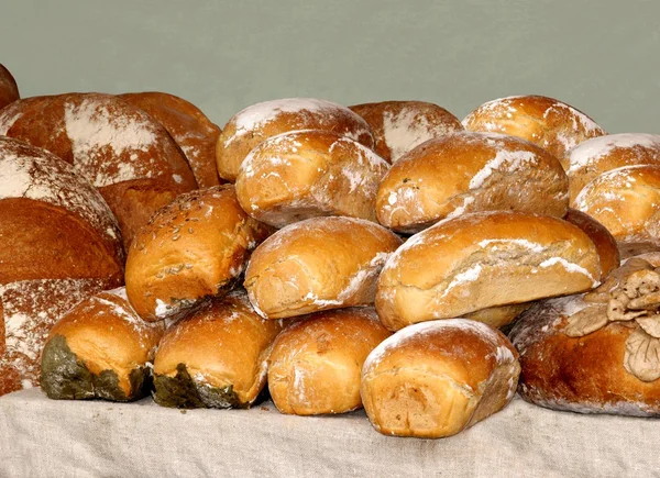 Pane in panetteria — Foto Stock