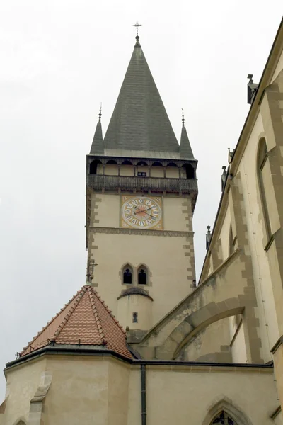 Stadsbilden i bardejov i Slovakien — Stockfoto