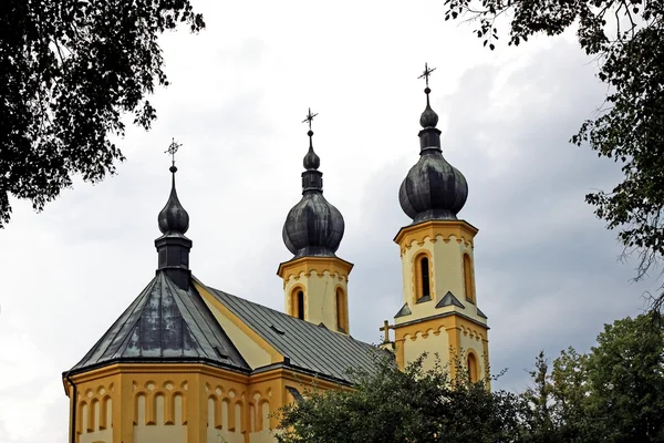 Cidade de Bardejov na Eslováquia — Fotografia de Stock