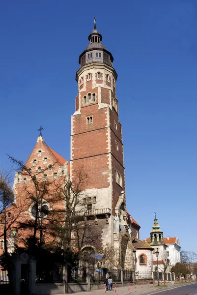 Chiesa del monastero di Jezuits a Cracovia — Foto Stock