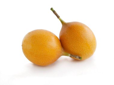 Sarı, lezzetli, tropikal meyveler granadilla