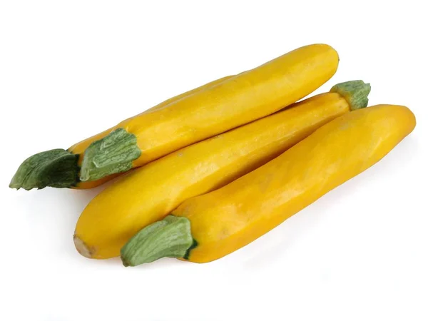 Green Yelloww Fruits Zucchini Vegetable Close —  Fotos de Stock