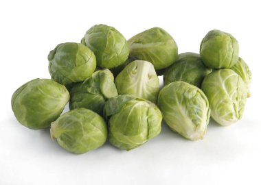 Lezzetli, yeşil brussel lahanası gibi lezzetli sebzeler.