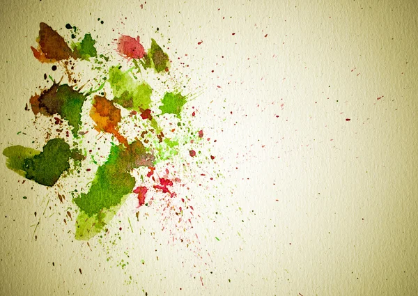 Abstrakt bevattna-färgar hand måla grunge bakgrund — Stockfoto