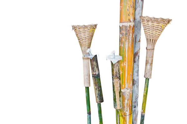 Lampendesign aus Bambus. — Stockfoto