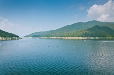 rezervuar bhumibol dam yere Tayland