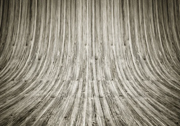 Room covered with wooden planks for background — Stock Photo, Image