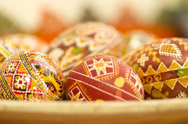 Traditionella ukrainska påskägg — Stockfoto