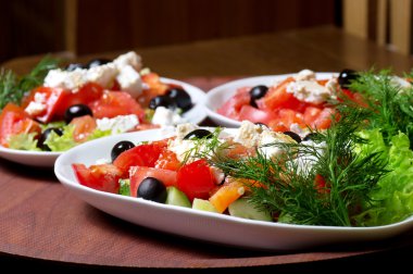 Sebzeli salata.
