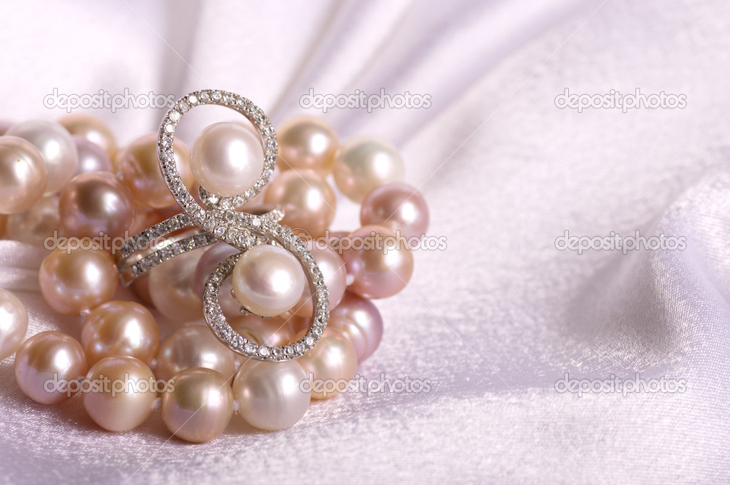 Beautiful pearl jewelry