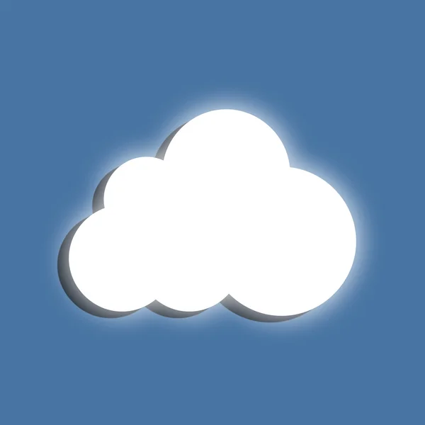 Светящиеся облака — стоковое фото