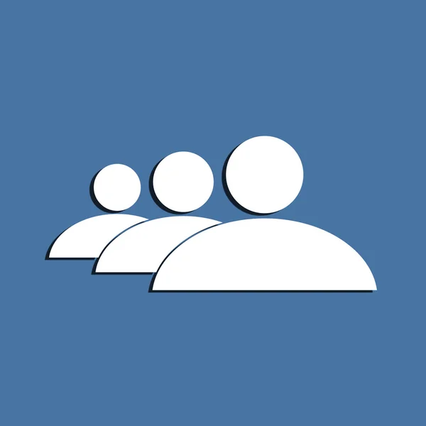 People group symbol — Stock Photo, Image