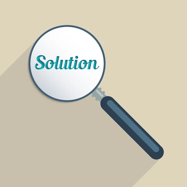 Trouver des solutions — Image vectorielle