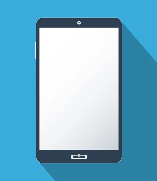 空白屏幕的智能手机 — 图库照片