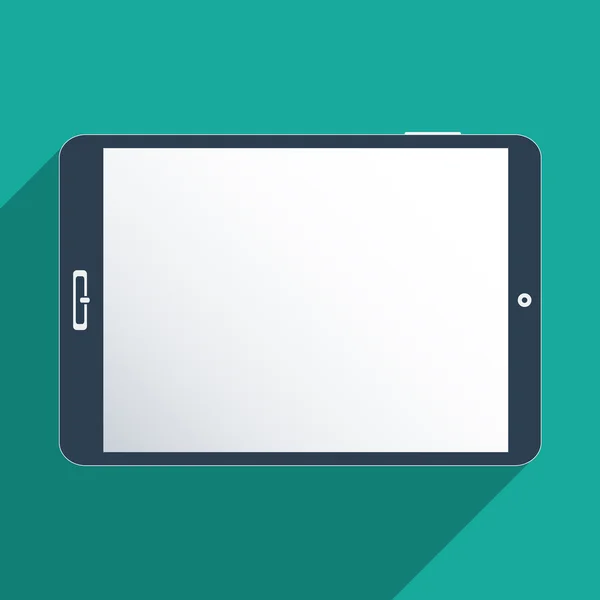 Tableta con pantalla en blanco — Foto de Stock