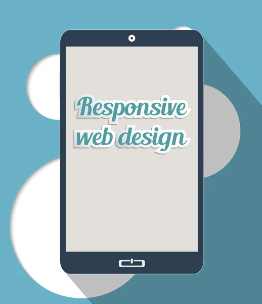 Responsive Webdesign — Stockvektor