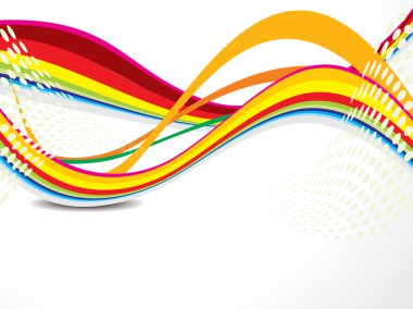 soyut renkli dalga arkaplanı