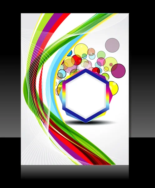 dans flyer ontwerp stockvector