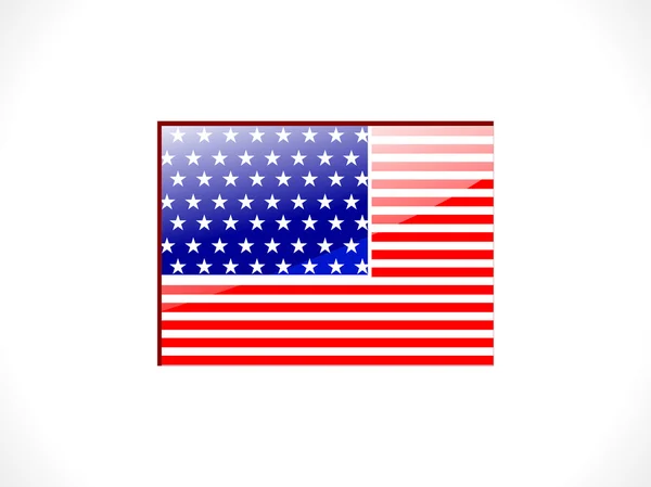 Abstract amercian flag — Stock Vector