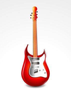 soyut parlak gitar