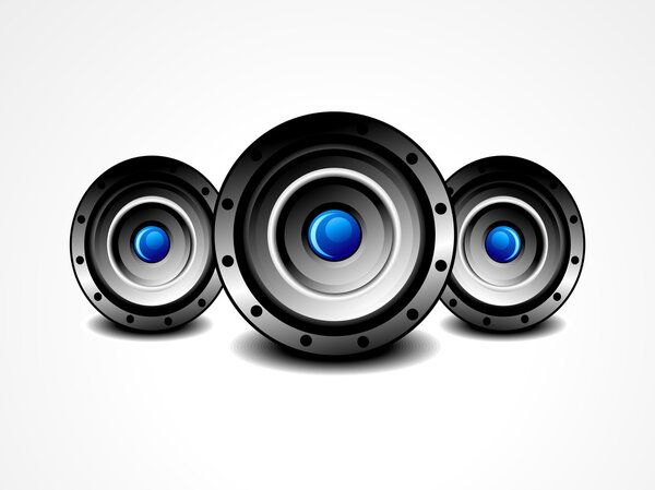 абстрактный глянцевый звук
