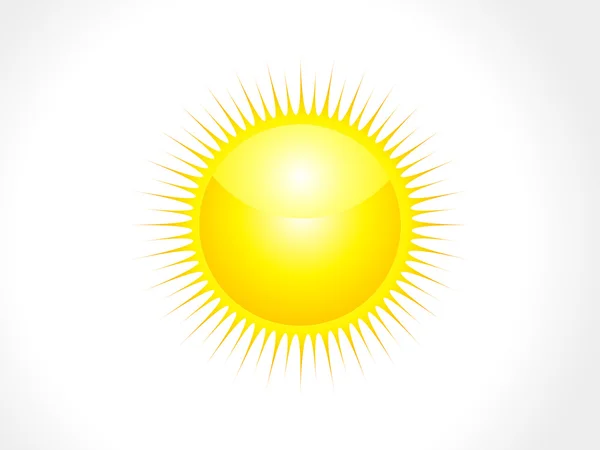 Анотація глянсовий сонця — стоковий вектор