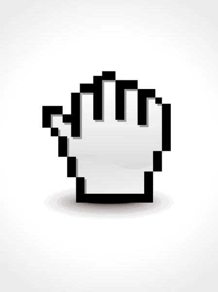 Abstract hold hand cursor — Stockvector