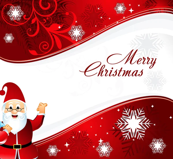 Merry christmas background — Stock Vector