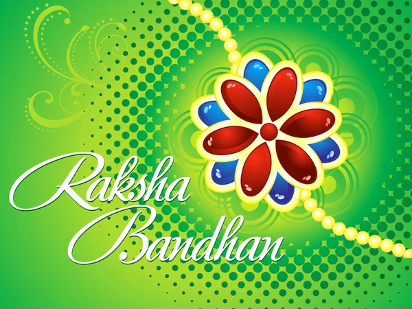 Raksha bandhan background — Stock Vector