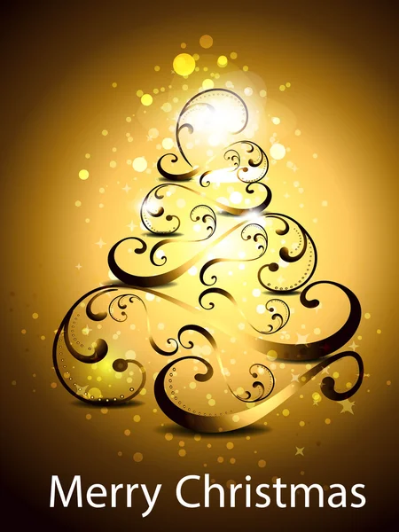 Árbol de Navidad backgorund — Vector de stock