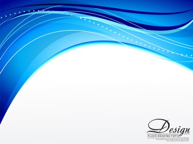 soyut mavi dalga arkaplanı