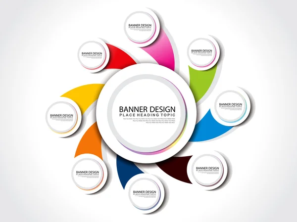 Conjunto de banner web — Vector de stock