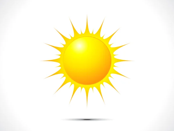Icône solaire vectorielle — Image vectorielle
