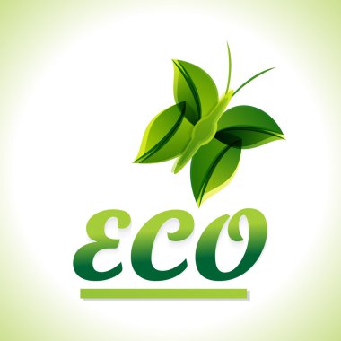 Yeşil Eko arka plan