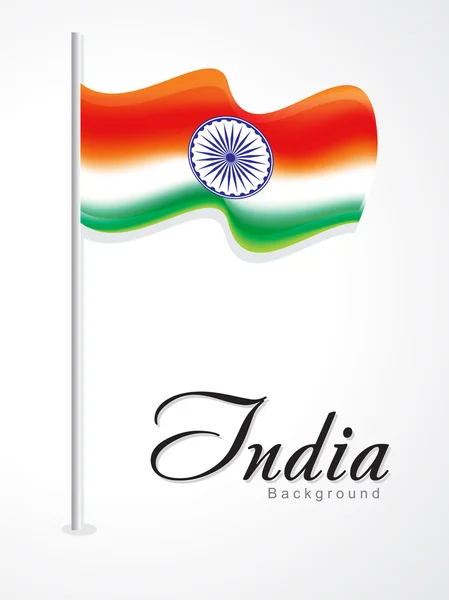 Flaga indyjska — Wektor stockowy