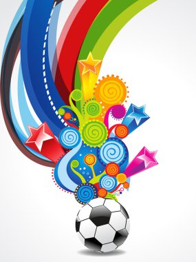 Futbol patlayabilir arka plan