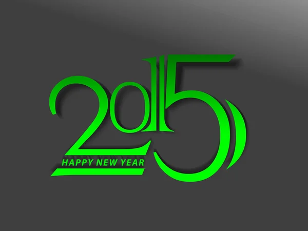 Año Nuevo 2015 fondo — Vector de stock