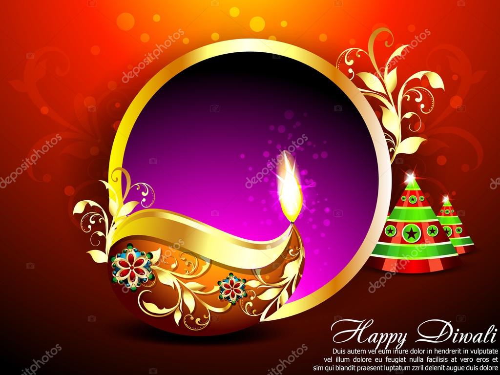 Diwali background Vector Art Stock Images | Depositphotos