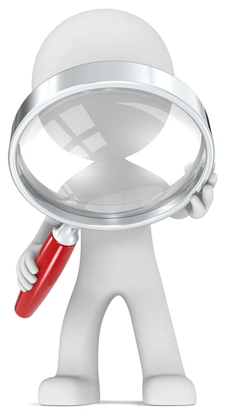 Magnifying Glass. — Stock Photo, Image