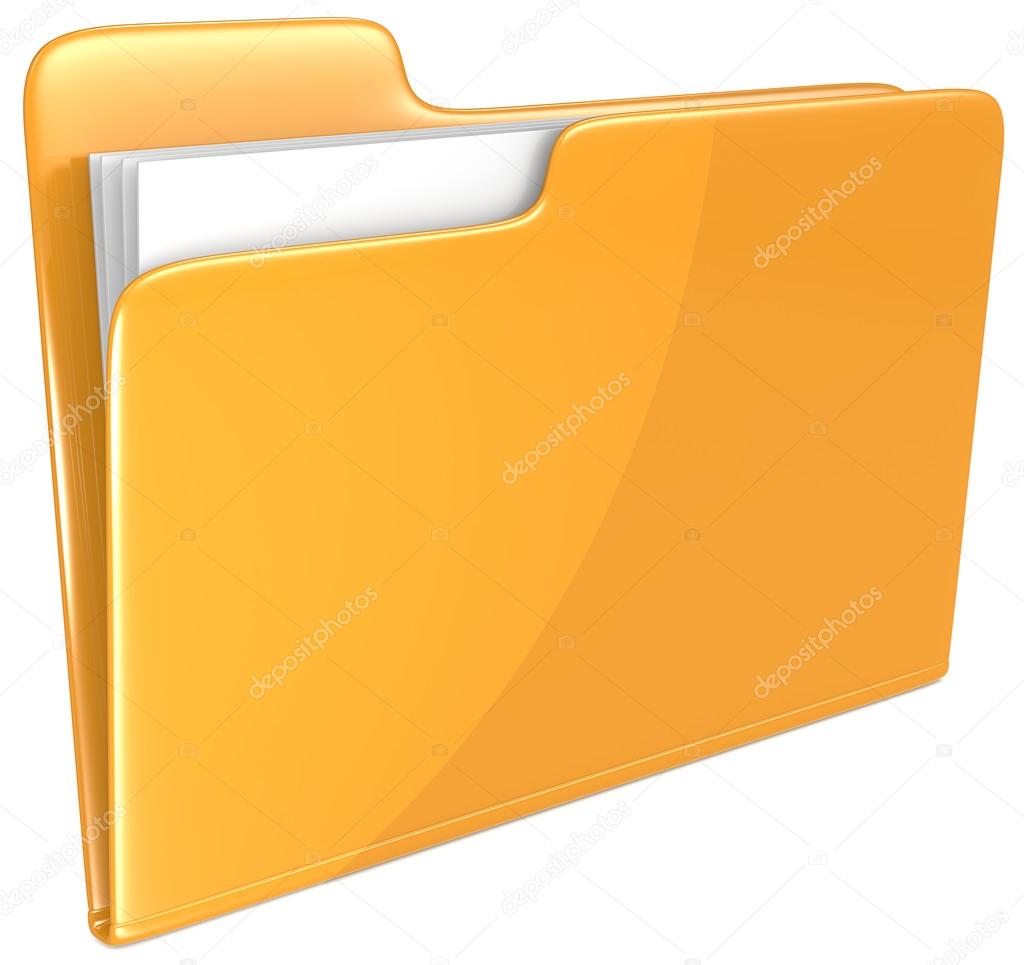 Orange Folder.