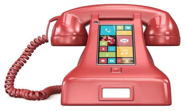 Post retro telephone. — Stock Photo, Image