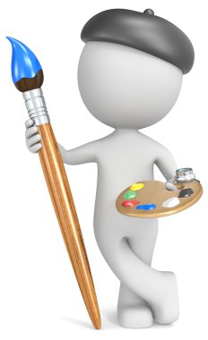 The Artist. clipart