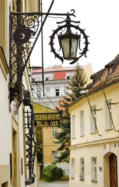 Vista de una calle en Praga —  Fotos de Stock