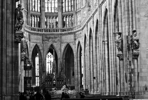 Interior of Saint Vitus — Stock Photo, Image