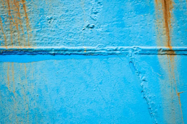 Metal Texture Old Blue Iron Texture Background — Foto de Stock