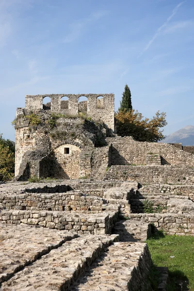 Ruinen eines byzantinischen Denkmals — Stockfoto