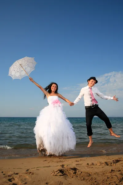 Sposa e sposo — Foto Stock